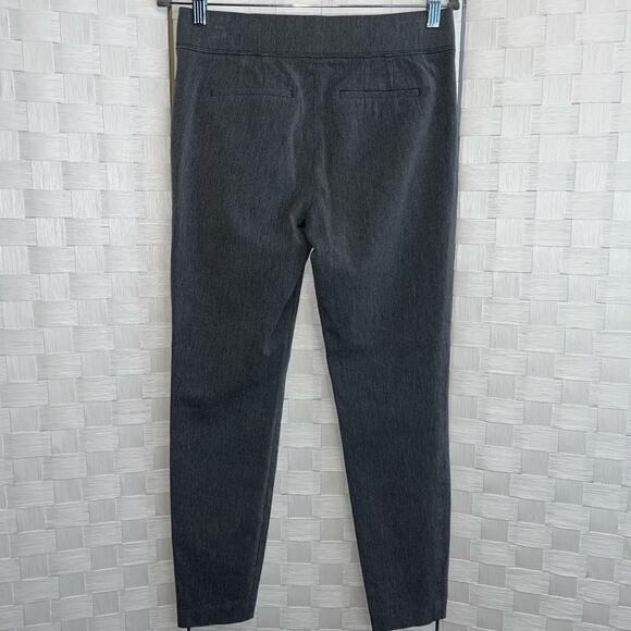 Talbots Women’s Pull On Skinny Ankle Pants Size 4 Grey Gray Classic Slim Fit - Picture 2 of 7